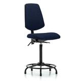 Symple Stuff Ryker Drafting Chair Upholstered/Metal in Green/Blue, Size 45.5 H x 24.0 W x 25.0 D in | Wayfair 3C01F1EF8BEE48C7985CE7DB7312B57E