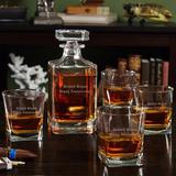 Darby Home Co Leer 5 Piece Whiskey Decanter Set Glass, Size 11.0 H x 11.0 W in | Wayfair C50A392747C54AC9B21C18E85AC678E4