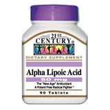 Alpha Lipoic Acid 50 mg 90 Tablets, 21st Century Health Care