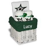 White Dallas Stars Personalized Small Gift Basket
