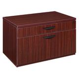 Latitude Run® Linh Low Box File 2-Drawer Lateral Filing Cabinet Wood in Brown, Size 20.0 H x 30.0 W x 20.0 D in | Wayfair