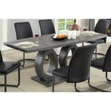 Rosdorf Park Elian Extendable Dining Table Wood in Brown/Gray, Size 30.0 H in | Wayfair 2B60D2F7F9684C6C9122FF76EF49793E