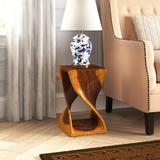 Foundstone™ Harding End Table Wood in Brown, Size 16.0 H x 10.0 W x 10.0 D in | Wayfair 38EBA98652774DFCBE7835A59337E5E4