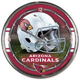 WinCraft Arizona Cardinals Chrome Wall Clock