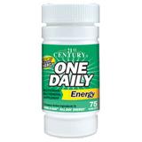 "21st Century HealthCare, One Daily Energy, 75 Tablets"