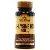 "Windmill, L-Lysine HCL 500 mg, 120 Tablets"