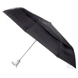 totes NeverWet Auto Open & Close Vented Folding Umbrella, Black