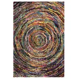 nuLOOM Ardelle Colorful Swirl Shag Rug, Multi, 5X7.5 Ft