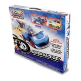 NKOK Sonic The Hedgehog (Sonic & Tails) Remote Control Car Race Track, Multicolor