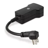 Amped Wireless Outdoor Smart Plug, Black