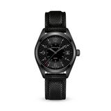 Khaki Field Black Dial Black Pvd Watch - Black - Hamilton Watches