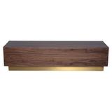 Everly Quinn Hailsham Coffee Table Wood in Brown, Size 14.0 H x 58.0 W x 20.0 D in | Wayfair C69D006B942B49E58DEE602EAB008144