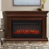 Real Flame Beau Electric Fireplace in Brown, Size 42.13 H x 58.5 W x 11.38 D in | Wayfair 8080E-DW