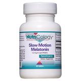 Slow Motion Melatonin 1.2 mg in Lipid Matrix, 60 Tablets, NutriCology