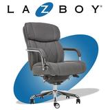 La-Z-Boy Sutherland Executive Chair Upholstered in Gray, Size 43.5 H x 23.5 W x 29.5 D in | Wayfair CHR10048B