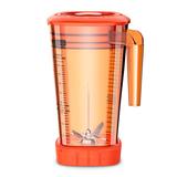 Waring CAC95-28 64 oz The Raptor Commercial Blender Container for MX Series Commercial Blenders - Copolyester, Orange, for Xtreme MX Commercial Blenders