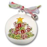 Texas A&M Aggies Tree Painted Ball Ornament