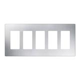 Lutron 22328 - CW-5-SS 5-GANG CLARO STAINLESS STEEL WALLPLATE Wall Plates