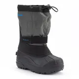 Columbia Powderbug Plus II Boys' Waterproof Winter Boots, Boy's, Size: 4, Grey