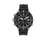 Citizen Men's Eco-Drive Stainless Steel Black Rubber Watch