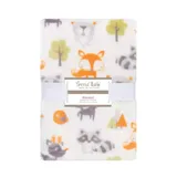 Trend Lab Multi Forest Pals Plush Baby Blanket
