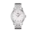Tissot Women's Stainless Steel Traditional Ladies Quartz Watch, Silver