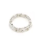 Nine West Silver-Tone 2 Stretch Boxed Bracelet Set, Silver