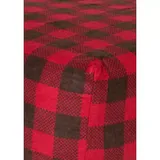 Trend Lab® Kids Red And Brown Buffalo Check Flannel Fitted Crib Sheet