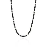Belk & Co Onyx and Freshwater Pearl Necklace, 64 in