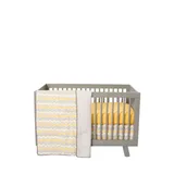 Trend Lab® Kids Zigzag 3-Piece Crib Bedding Set, Yellow