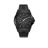 Bulova Men's Black Dial Stainless Steel Watch