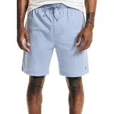 Nautica Men's Captain's Herringbone Shorts, Blue, Large