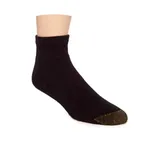 Gold Toe® Men's 6-Pack Quarter Athletic Socks, Black, M (10 - 13)