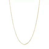 Belk & Co 14K Gold Solid Box Chain Necklace, 18 in
