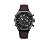 Seiko Men's Stainless Steel Black Ip Prospex Radio Sync Solar Chronograph Watch, Brown