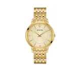 Bulova Gold-Tone Women's Classic Diamond Watch
