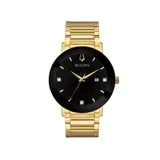 Bulova Men's Gold-Tone Modern Watch, Gold