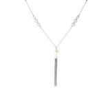 Effy® Women's Sterling Silver Freshwater Pearl Tassel Necklace, 16 in