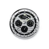 Citizen Silver Silver-Tone Citizen Gallery Luminescent Wall Clock - Thermometer and Hygrometer