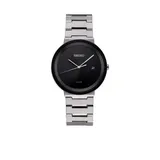 Seiko Men's Silver-Tone Date Calendar Watch, Silver