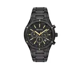 Bulova Men's Black Ip Chronograph Watch