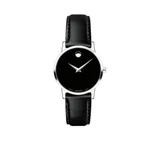 Movado Women's Stainless Steel Museum Classic Watch, Black
