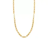 Belk & Co Men's Link Chain Necklace In 10K In Yellow Gold, 24 In