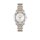Citizen Women's Two-Tone Stainless Steel Eco-Drive Jolie Watch