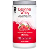 "Designer Whey, 100% Premium Whey Protein Powder, Stawberry, 2 lb"