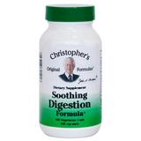 "Christopher's Original Formulas, Soothing Digestion Formula, 180 Vegetarian Capsules"
