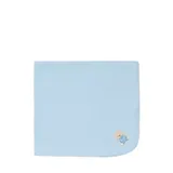 Little Me Kids Cute Bear Receiving Blanket, Light Blue