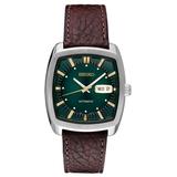 Men's Automatic Recraft Brown Leather Strap Watch 40mm - Brown - Seiko Watches