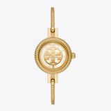 Tory Burch Reva Bangle Watch Gift Set, Gold-Tone Stainless Steel/Multi-Color