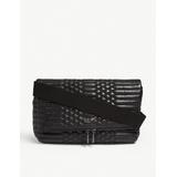 Women's Noir Black Rocky Quilted Leather Cross Body Bag - Black - Zadig & Voltaire Crossbody Bags